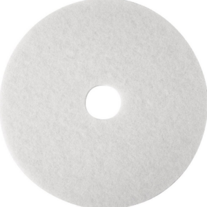 3M™ Low-Speed, White Super Polish Buffing Pad 4100, 17, 5Case