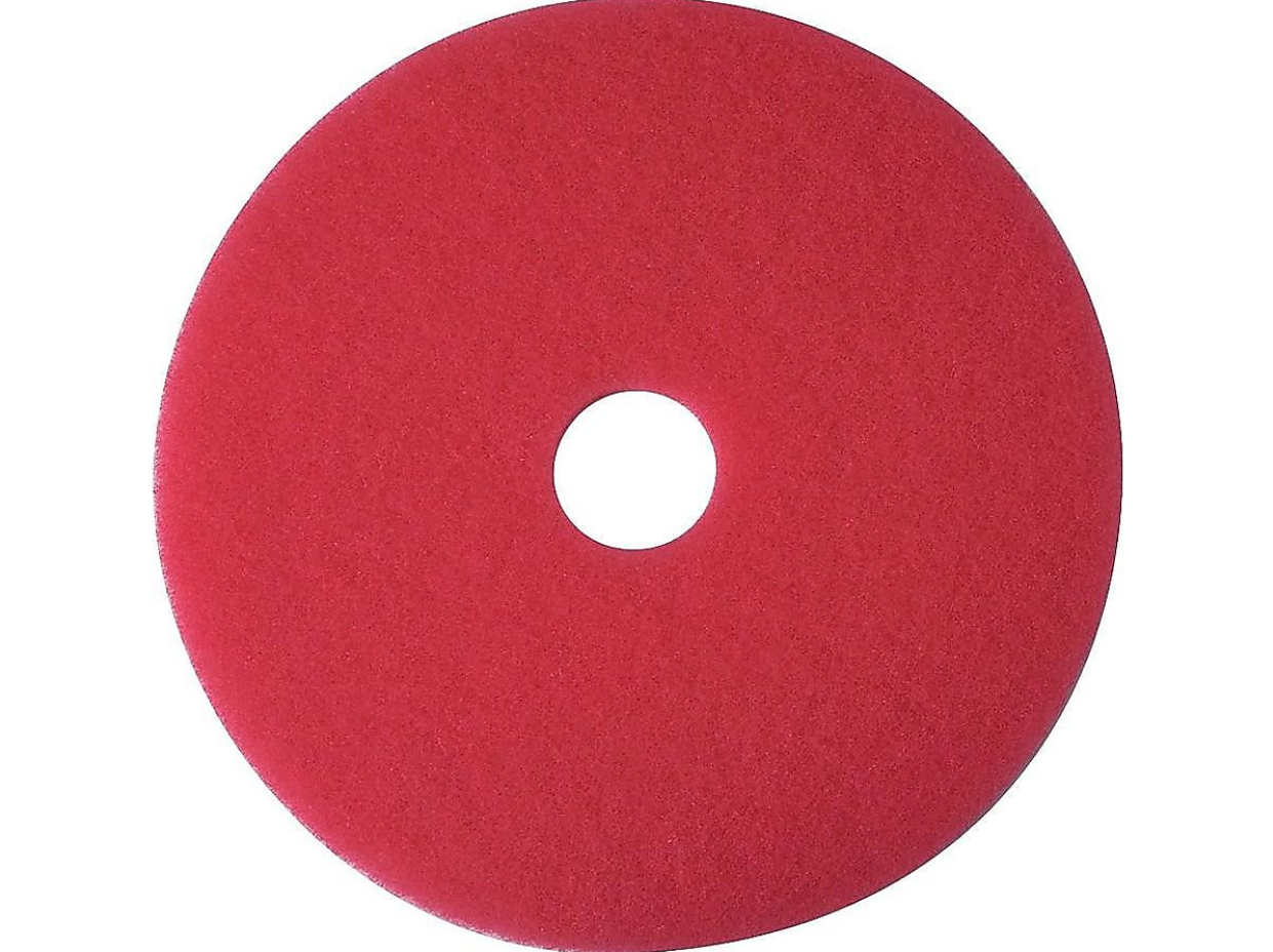 3M™ Red Buffer Pad, 13", 5/case (5100)