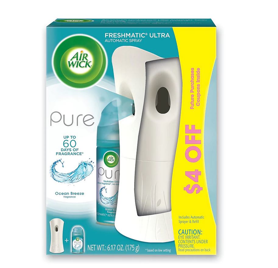 AIR WICK® FRESHMATIC® Ultra Starter Kit Pure Ocean Breeze (62338-98978)