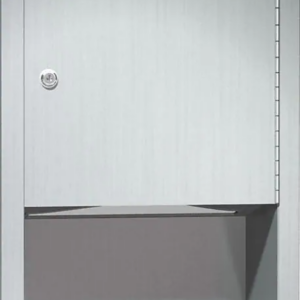 ASI® Paper Towel Dispenser, Recessed, Stainless Steel