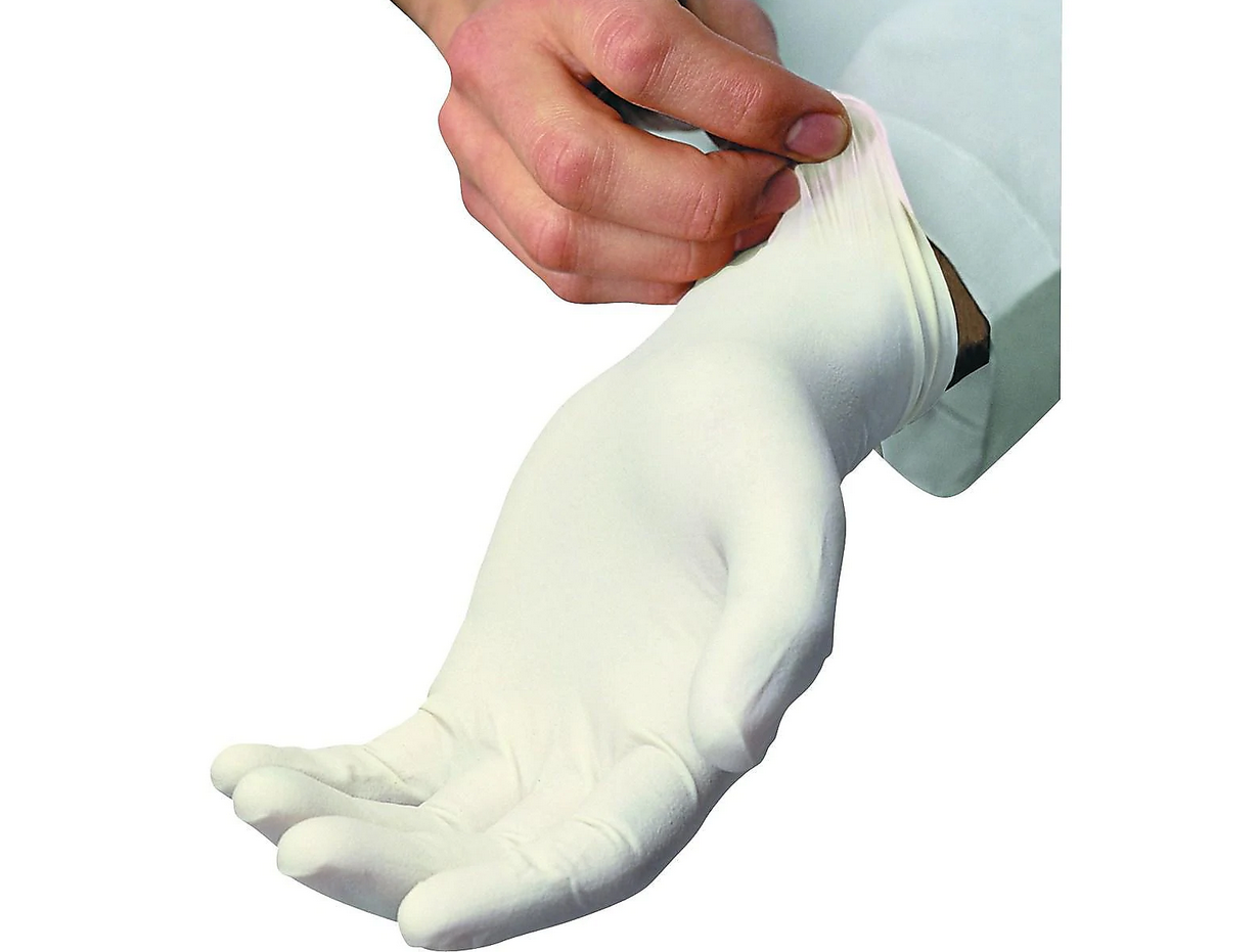 Ambitex L5201 Series Powder-Free Cream Latex Gloves, Large, 100 Box, 10 Boxes Carton (LLG5201)