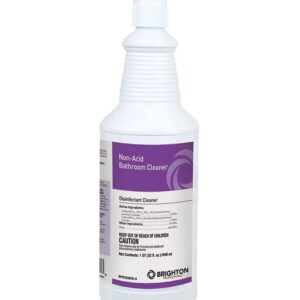 Brighton Professional™ Non-Acid Restroom Cleaner Disinfectant Bathroom Cleaner, Floral Scent, 32 Oz., 12/Ct (BPR325032-ACT)