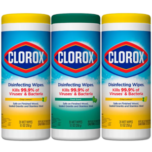 Clorox Disinfecting Wipes Value Pack, Bleach Free Cleaning Wipes - 105 Wipes (30112)