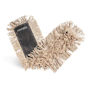 Coastwide Professional™ Economy Cut-End Dust Mop Head, Cotton, 36" x 5", White (CW56758)