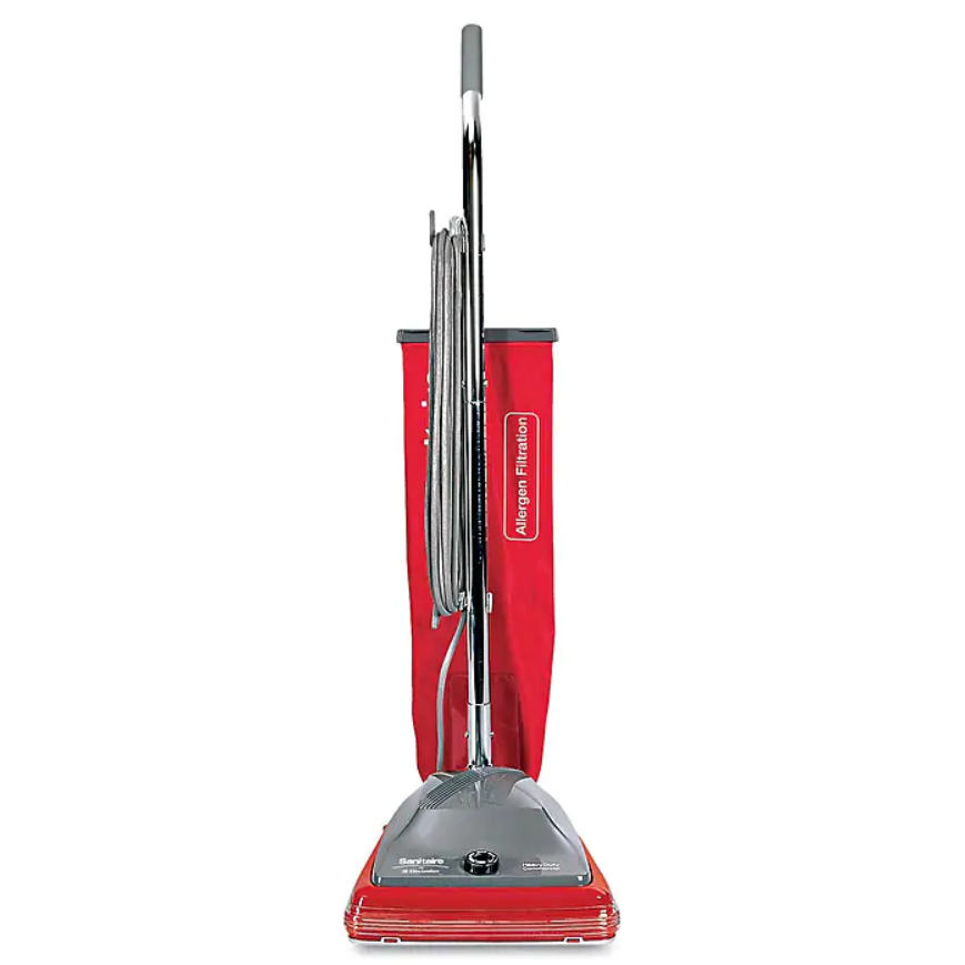 Electrolux Sanitaire® Commercial Standard Upright Vac, Gray, Red (SC688A)