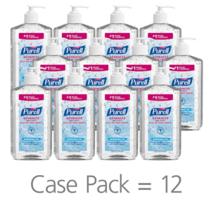 PURELL® Advanced Refreshing 20 oz. Gel Hand Sanitizer, Clean Scent, 12 Carton (3023-12)