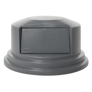 Rubbermaid BRUTE Outdoor Lid, Gray Resin, 55 Gal. (FG265788GRAY)