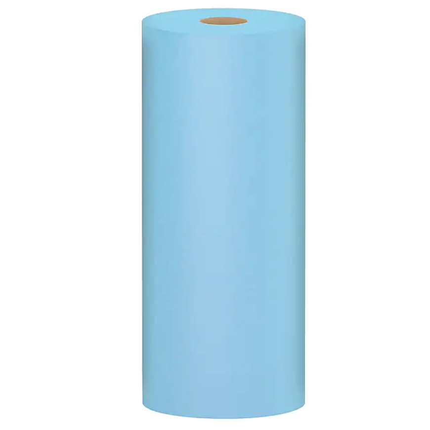 Scott Shop Original Paper Wipers, Blue, 55 sheets Roll, 12 Rolls Carton (75147)(2)