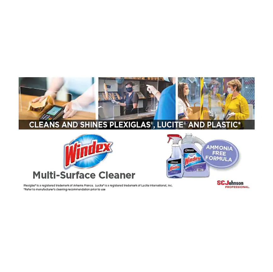 Windex® Non-Ammoniated Gallon,128 Oz. (697262)
