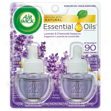 Air Wick Scented Oil, Lavender & Chamomile, 2/Pack (6233878473)