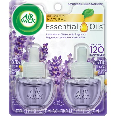 Air Wick Scented Oil, Lavender & Chamomile, 2/Pack (6233878473) - Image 3