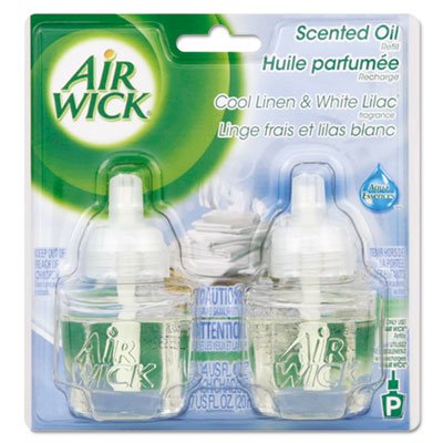 Air Wick Essential Oil Refills, Snuggle Fresh Linen, .67 oz.. 2/Pack (6233882291) - Image 2