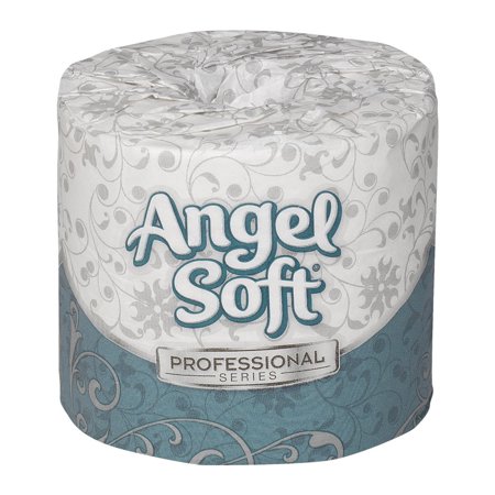 Angel Soft Professional Series Standard Toilet Paper, 2-Ply, White, 450 Sheets/Roll, 80 Rolls/Carton (16880)