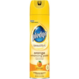 Pledge Beautify Furniture Polish, Orange, 9.7 Oz. (697834)