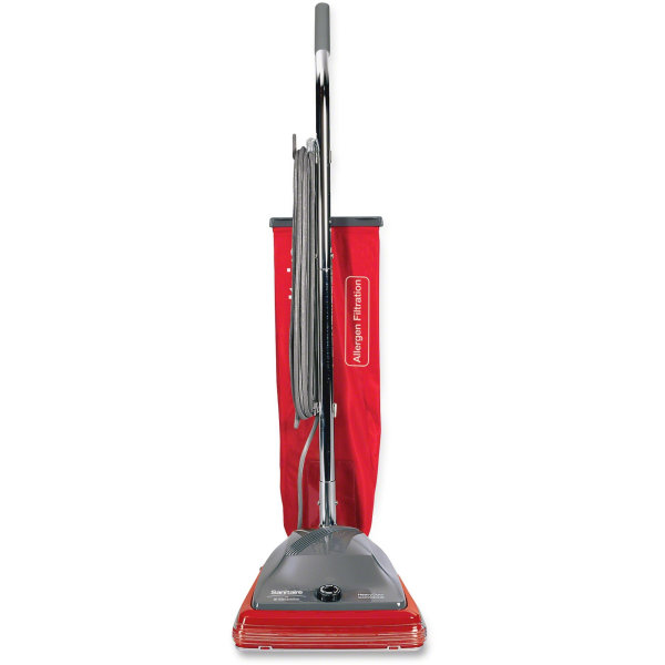 Electrolux Sanitaire® Commercial Standard Upright Vac, Gray, Red (SC688A)
