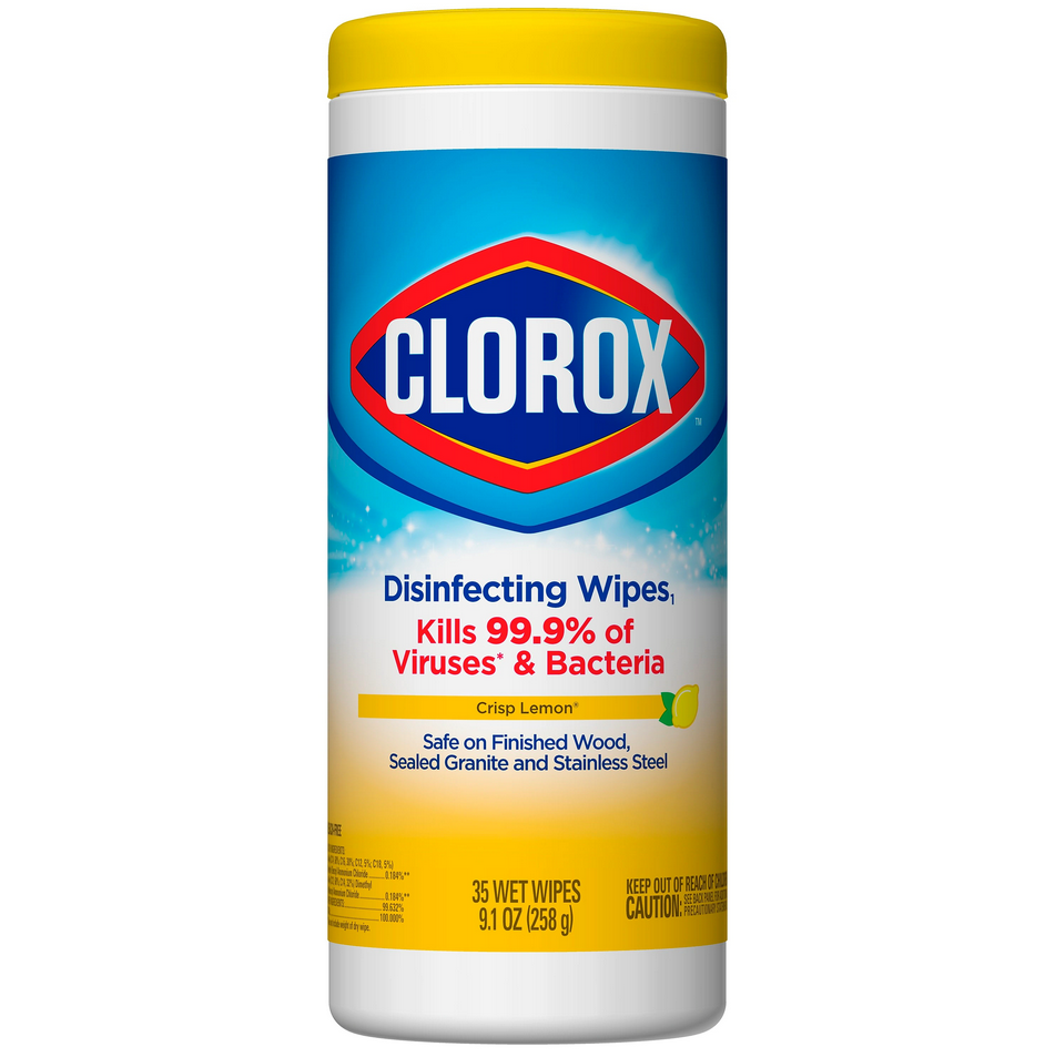 Clorox Disinfecting Wipes, Bleach Free Cleaning Wipes
