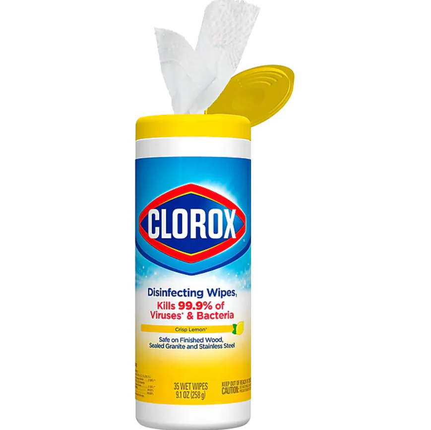 Clorox Disinfecting Wipes, Bleach Free Cleaning Wipes