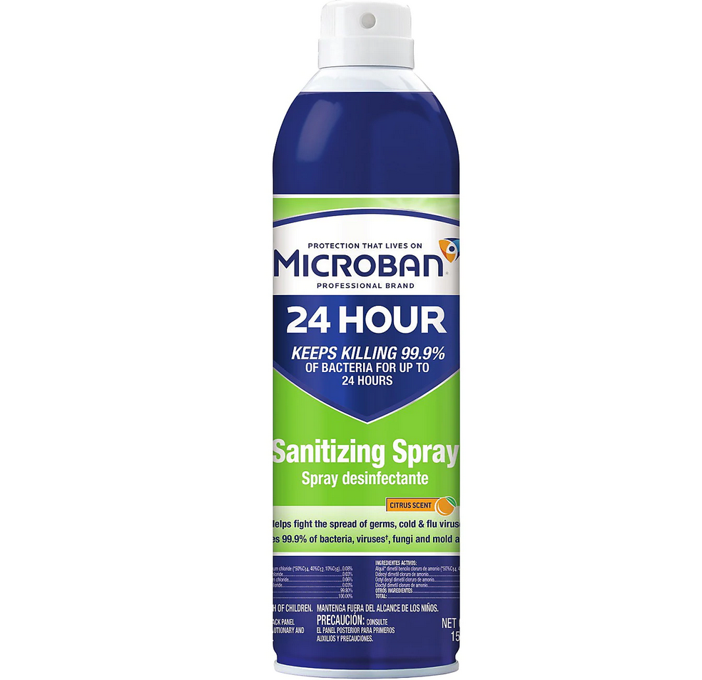 Microban Sanitizing Spray Citrus