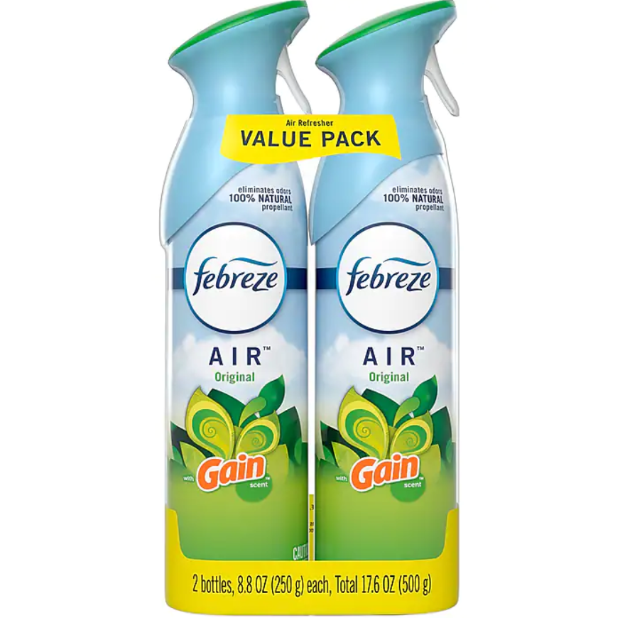 Febreze Odor-Eliminating Air Freshener with Gain Original Scent