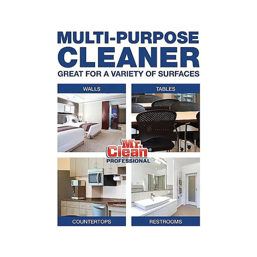 Mr. Clean Professional Floor Cleaner, Lemon, 128 oz. (02621)