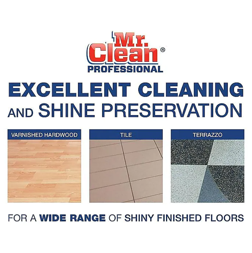 Mr. Clean Professional Floor Cleaner, Lemon, 128 oz. (02621)