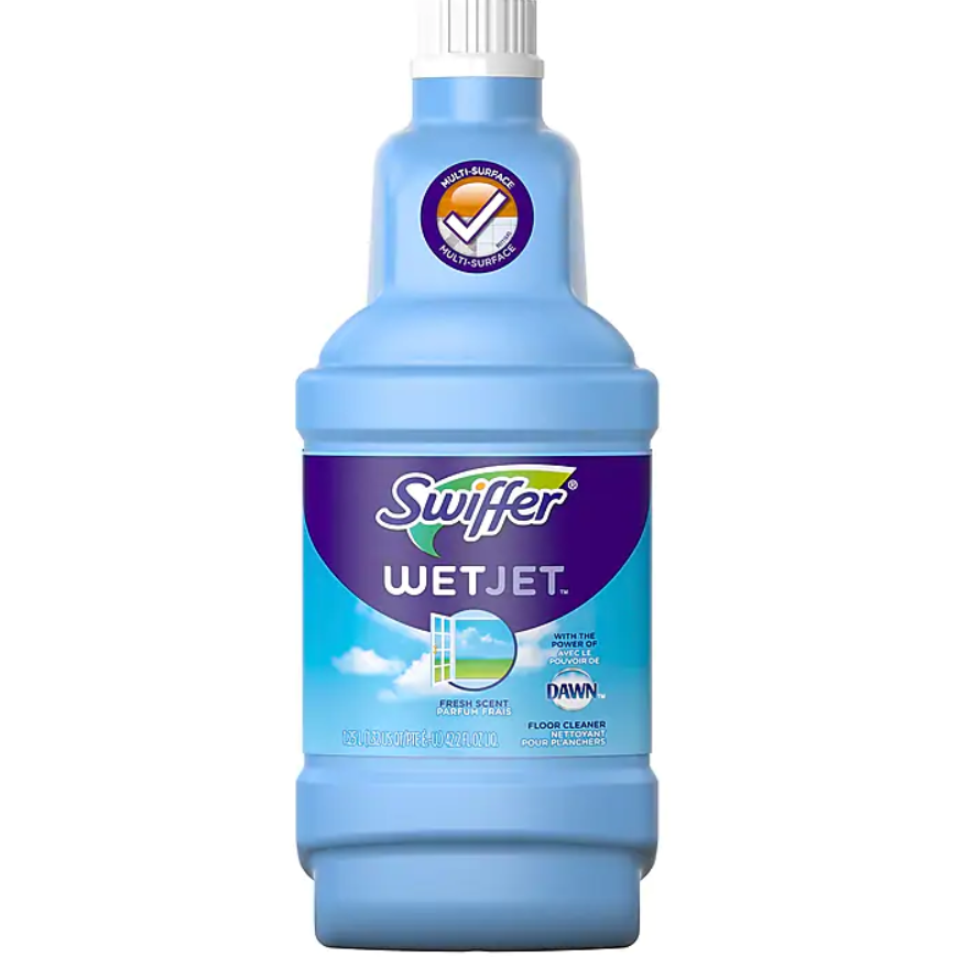 Swiffer WetJet Multi-Purpose Floor and Hardwood Liquid Cleaner Solution Refill