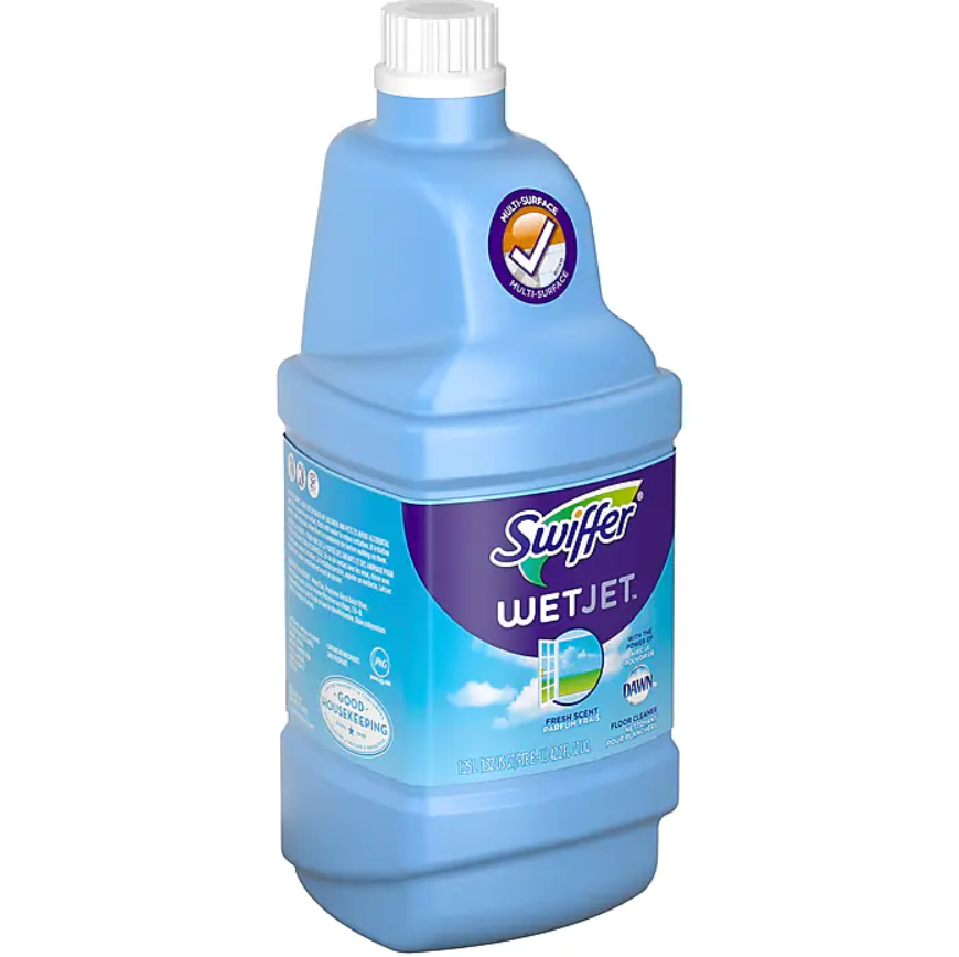 Swiffer WetJet Multi-Purpose Floor and Hardwood Liquid Cleaner Solution Refill